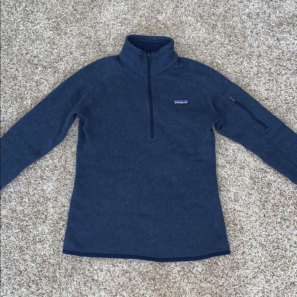 Patagonia Better Sweater 1/4 Zip Navy XS